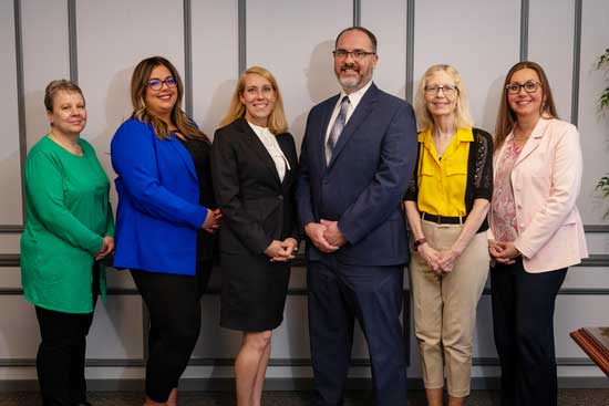 The Bieber & Lubinski, PLLC legal team group shot